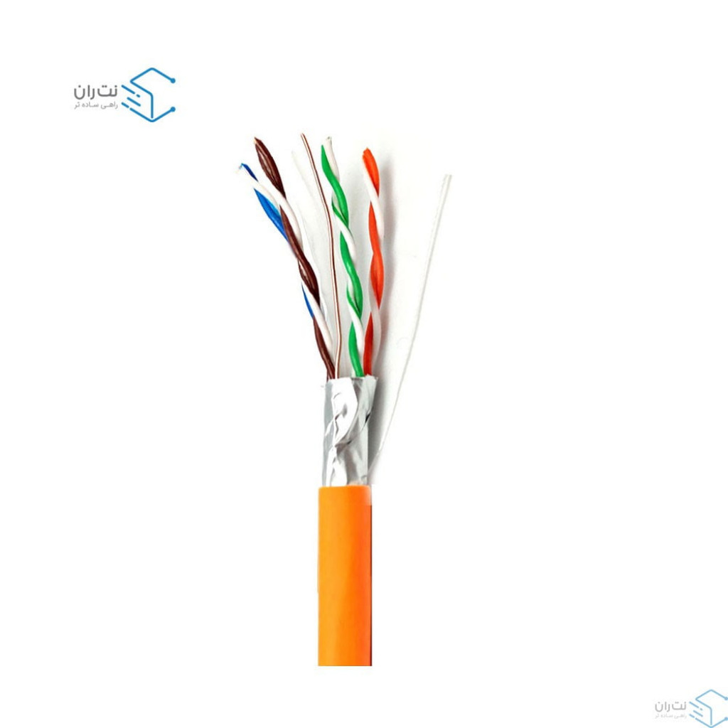 قیمت و خرید کابل شبکه نگزنس Cat6 FTP روکش PVC تست فلوک چنل | نت ران