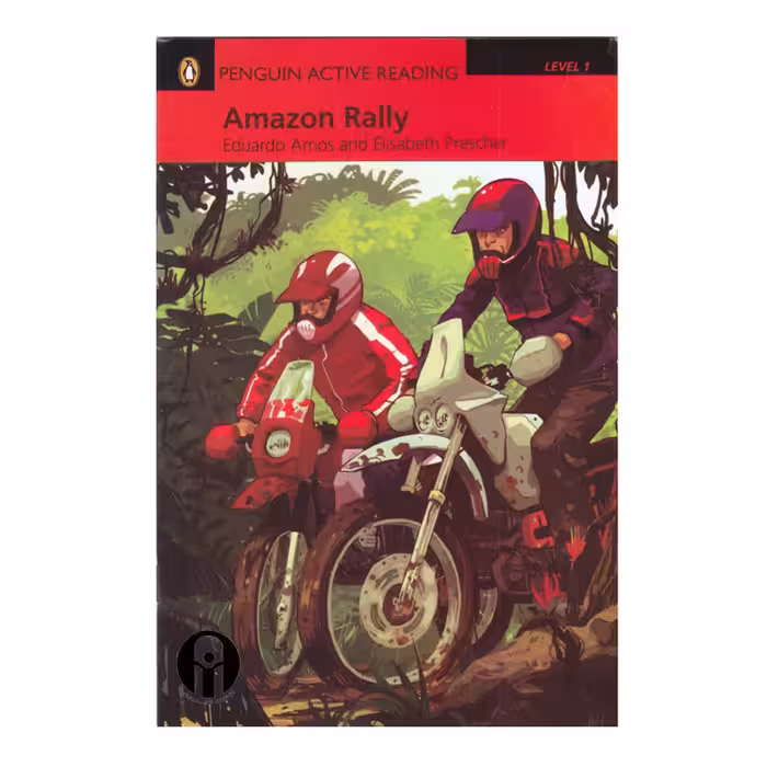 کتاب Penguin Active Reading Level 1 Amazon Rally اثر Eduardo Amos And Elisabeth Prescher انتشارات الوندپویان