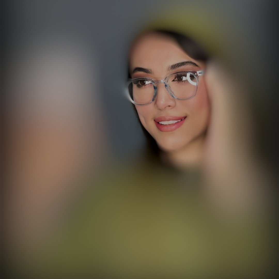 عینک طبی دخترانه آبی کائوچوb92

