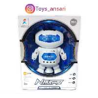 ربات چرخشی باطری خور موزیکال پنکه ای