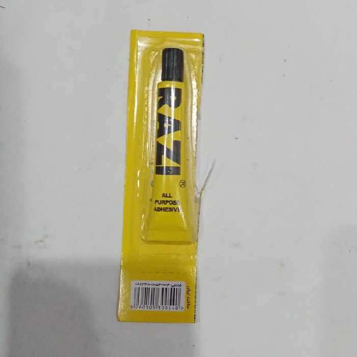 چسب همه کاره بلیستر تیوپی 8سی سی رازی