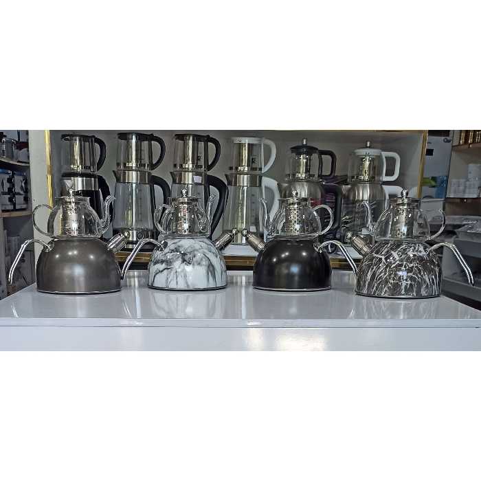 کتری قوری سنگی (پس کرایه)