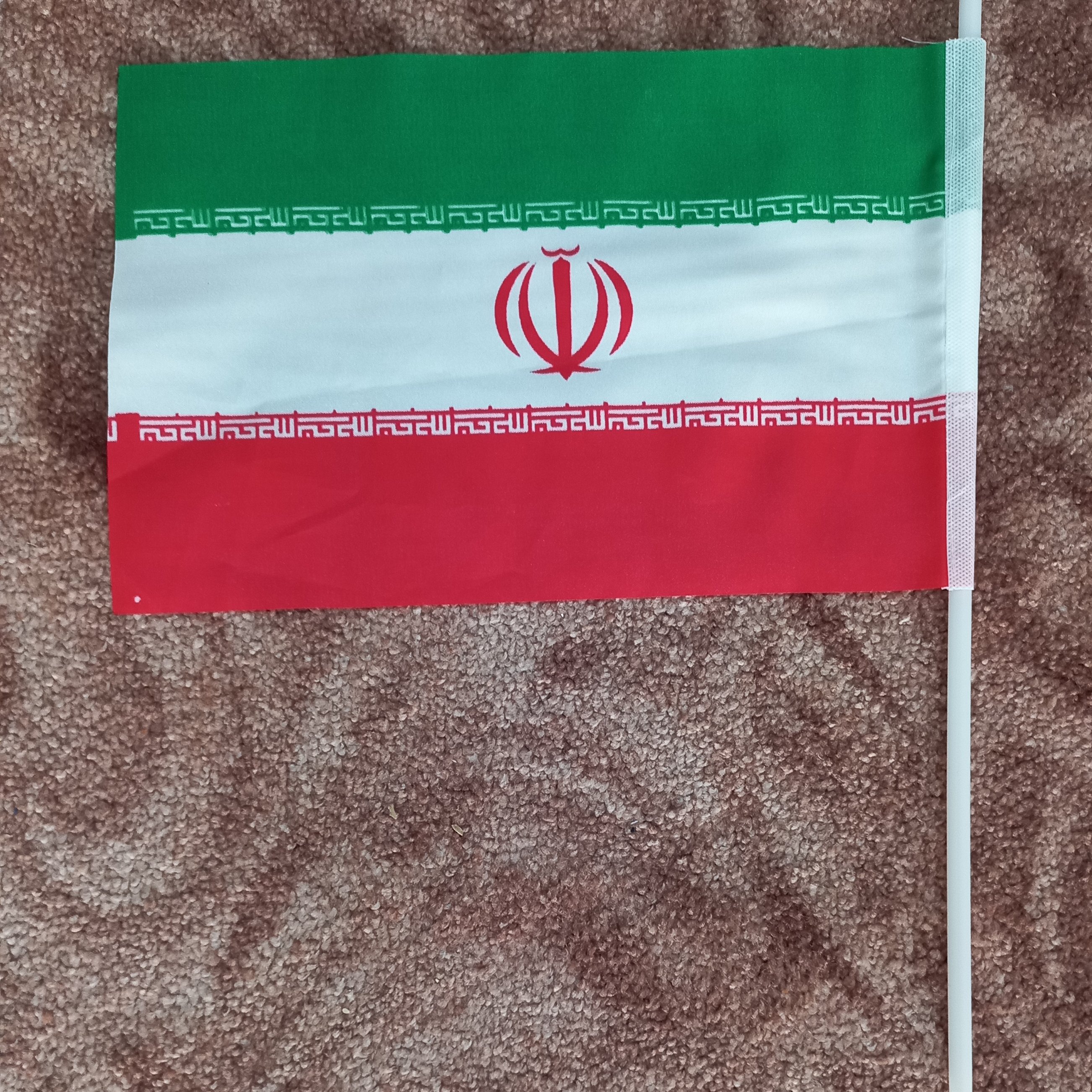 10 عددپرچم دستی ایران 30 در 40
