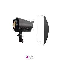 نور ثابت SY-D300 LED 300W به همراه سافت باکس