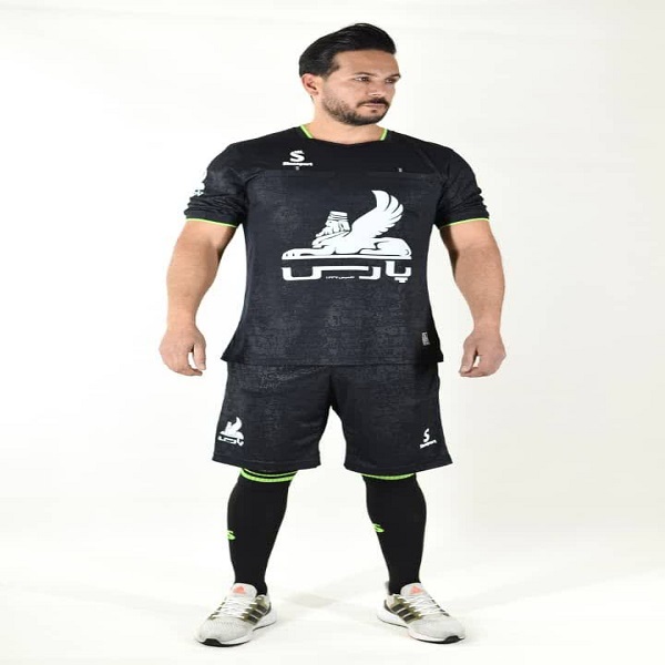 لباس داوری مشکی لیگ برتر سینااسپرت فصل 1403-1402 (پیراهن_شورت و جوراب)