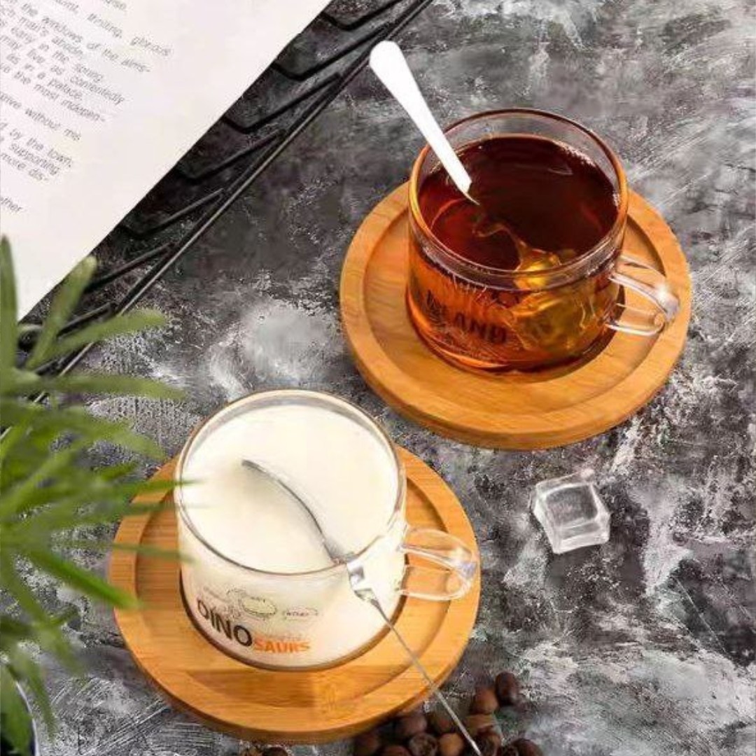 فنجان قاشق کج زیره بامبو(وارداتی)