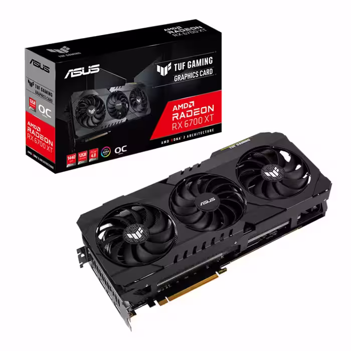 کارت گرافیک ایسوس TUF RX 6700 XT 12GB Gaming