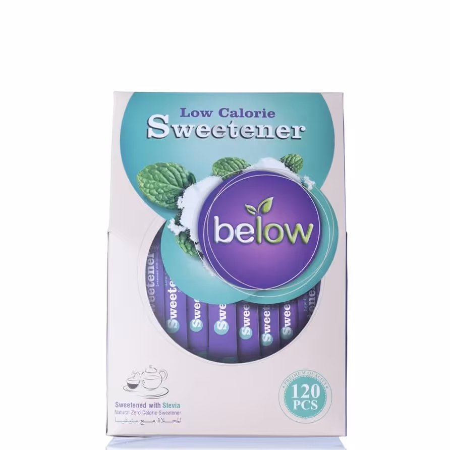 ساشه شیرین کننده کم کالری بیلو بسته 120 عددی