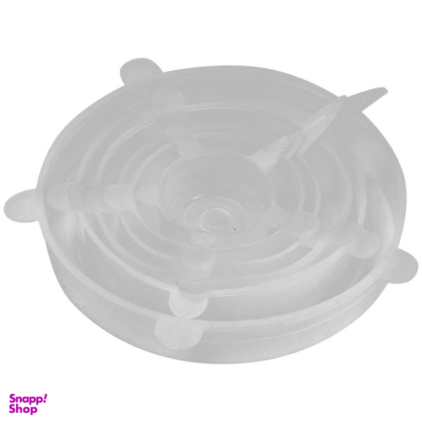 درپوش ظرف مدل A0061 مجموعه 6 عددی