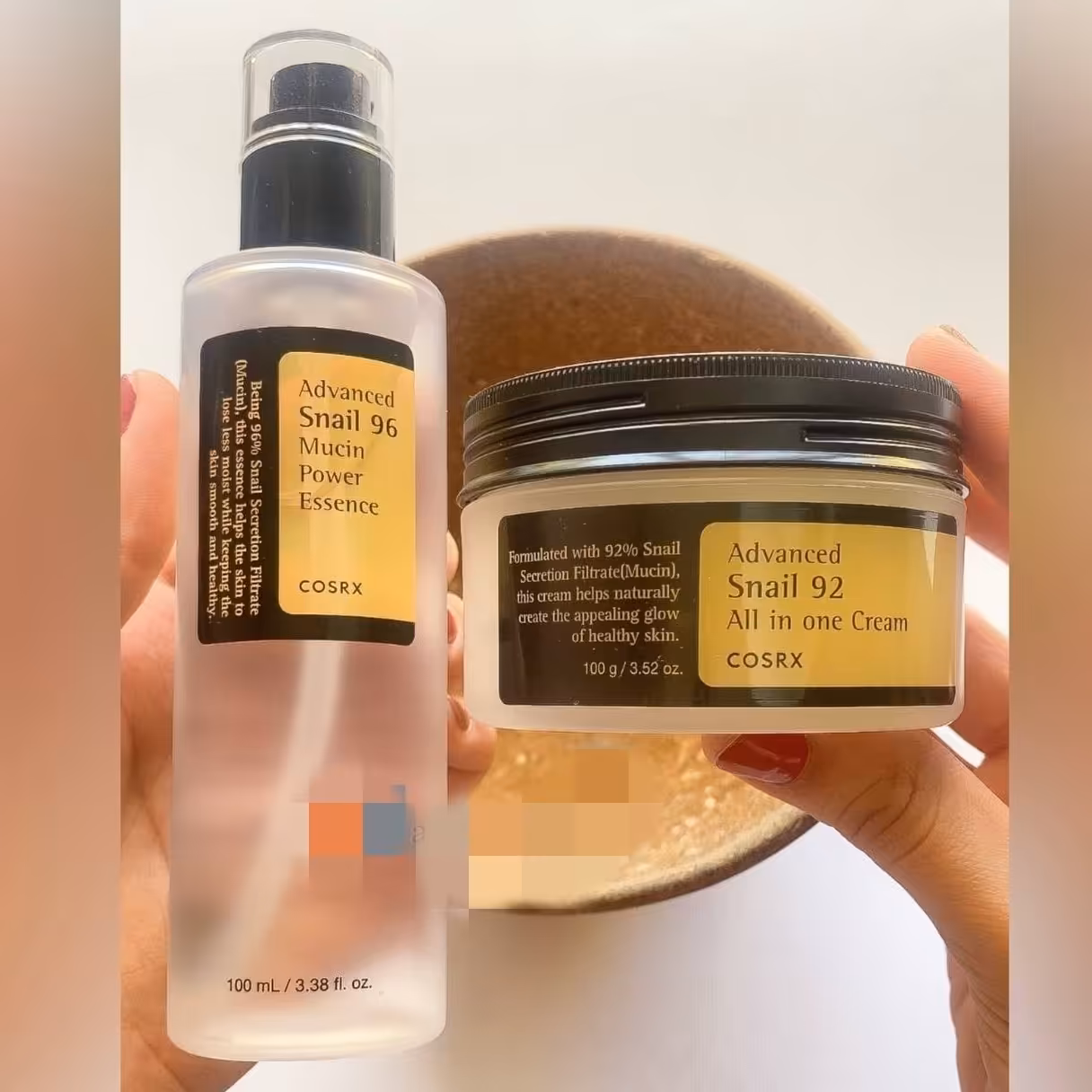 پک اسنس حلزون و مرطوب کننده کوزارکس اصل