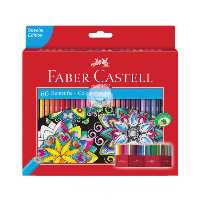 مدادرنگی جعبه مقوایی 60رنگ فابرکاستلFaber Castell 60 classic colour pencils