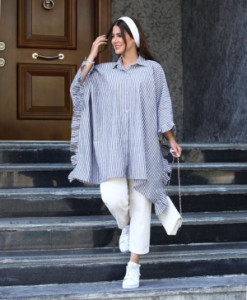 پانچو زنانه لنین مدل غزل