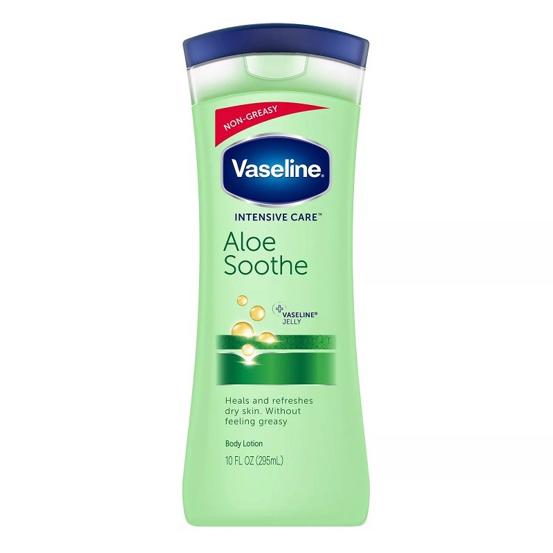 لوسیون بدن مدل Aloe Soothe حاوی عصاره آلوئهورا وازلین 400 میل
