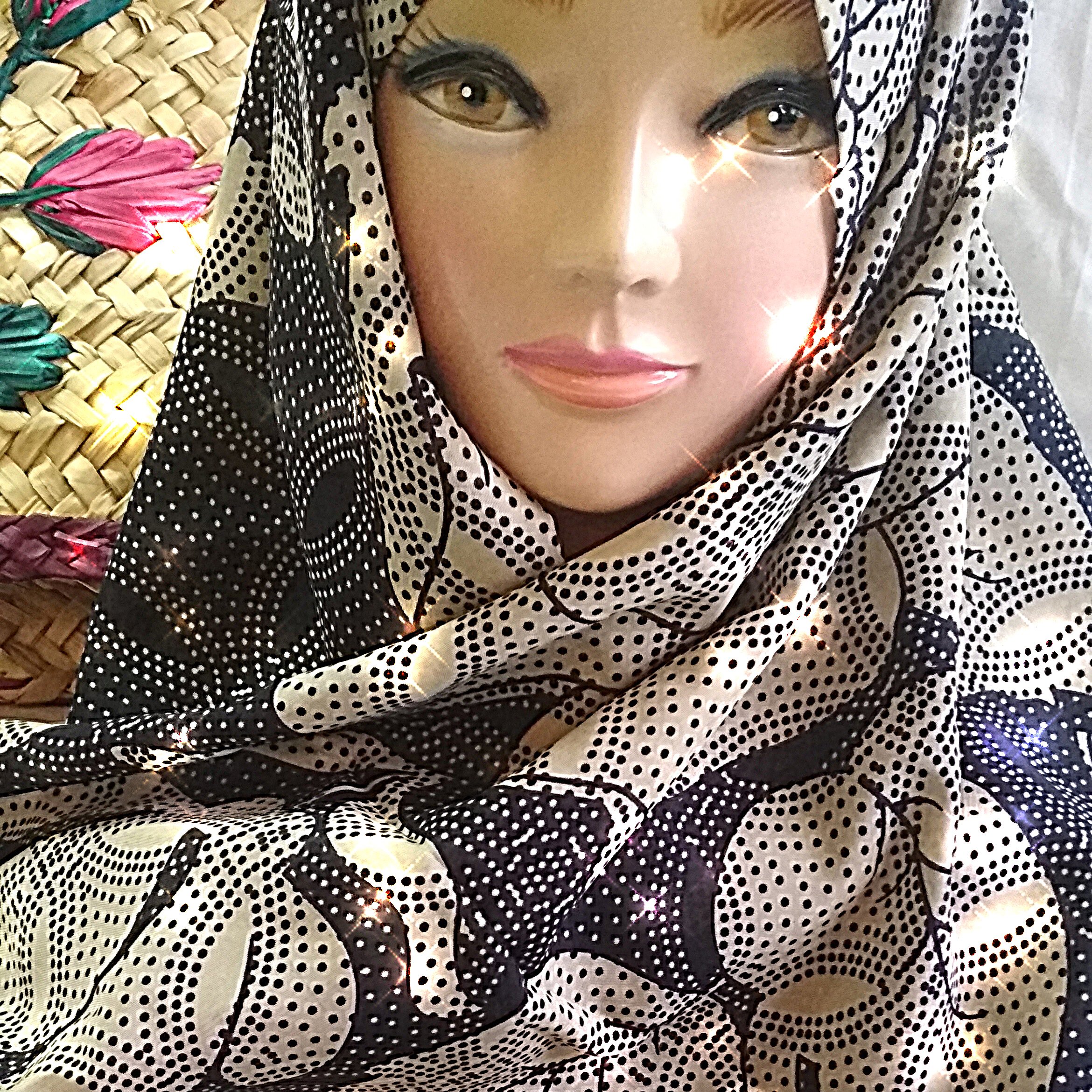 روسری کرپ حریر