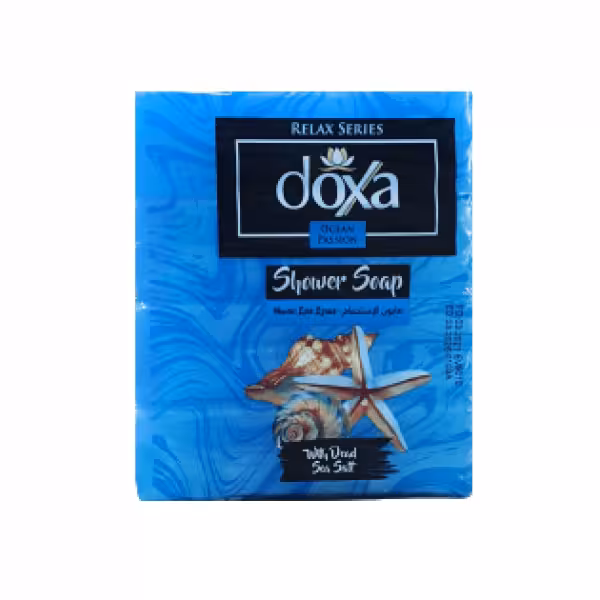 صابون حمام دوکسا DOXA رایحه اقیانوس بسته 4 عددی 600 گرم