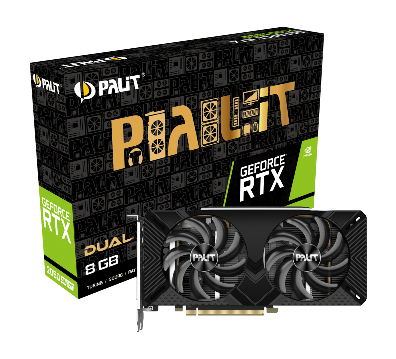 کارت گرافیک  پلیت مدل GeForce® RTX 2060 SUPER Dual حافظه 8 گیگابایت