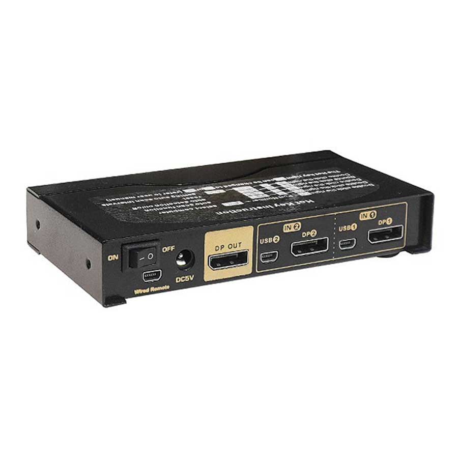 قیمت و خرید سوییچ 2 پورت KVM کی نت پلاس مدل KP-SWKDP02 | یاس ارتباط