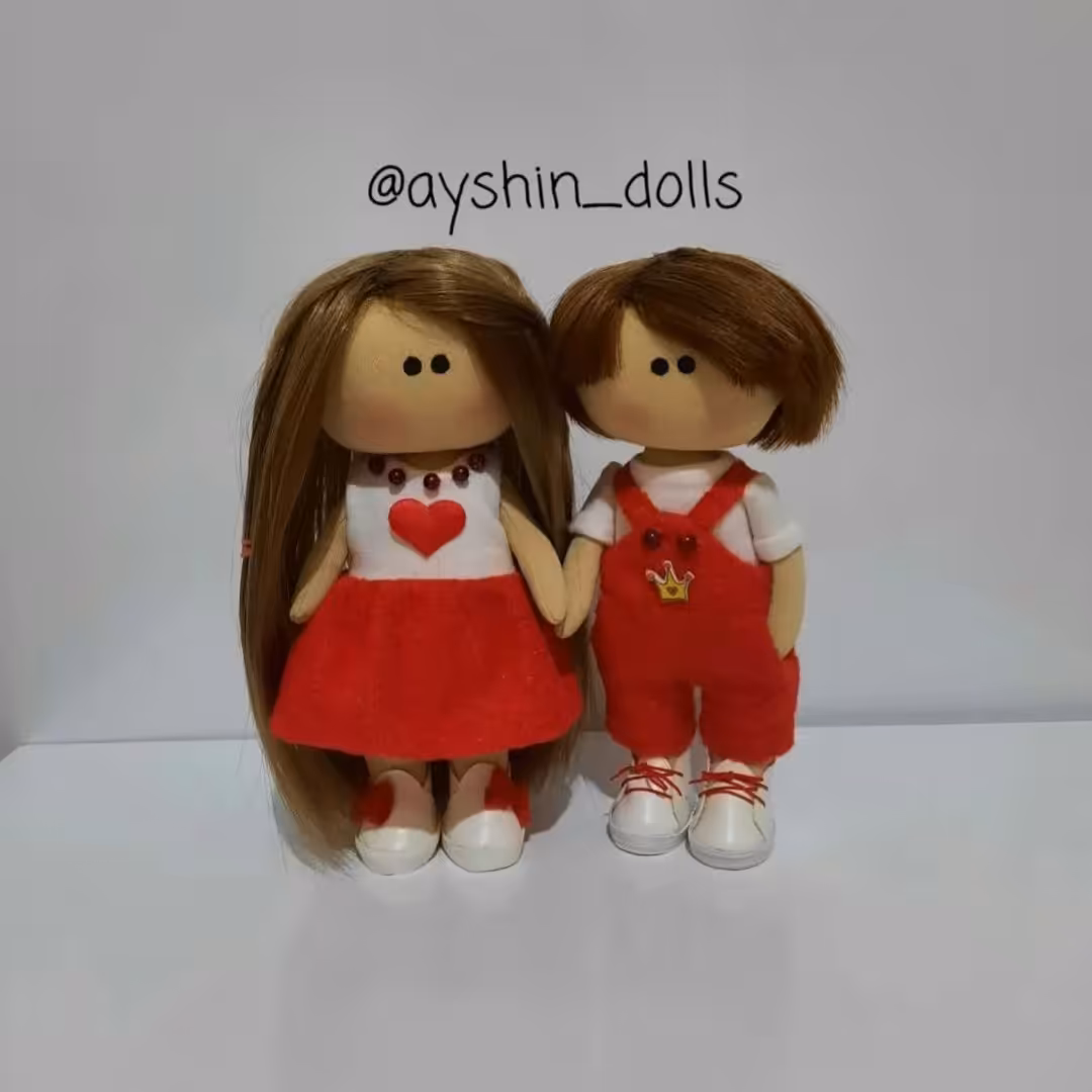 عروسک روسی ست دختر پسر