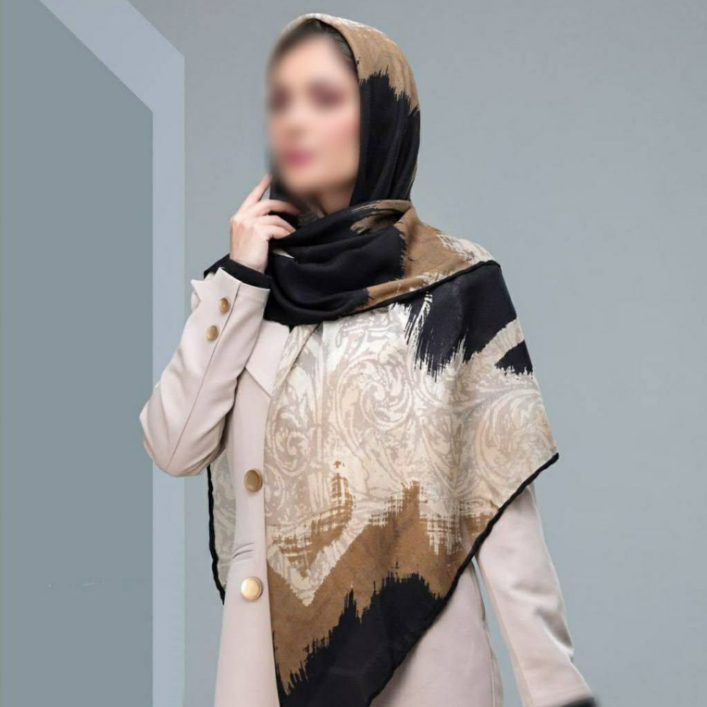 روسری نخی قواره بزرگ جدید ویژه تابستان