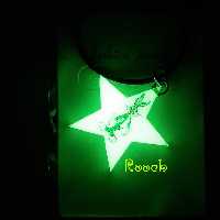 جاسوییچی گردنبند رزینی شبتاب با طرح های انتخابی شما  و اشکال متنوع 