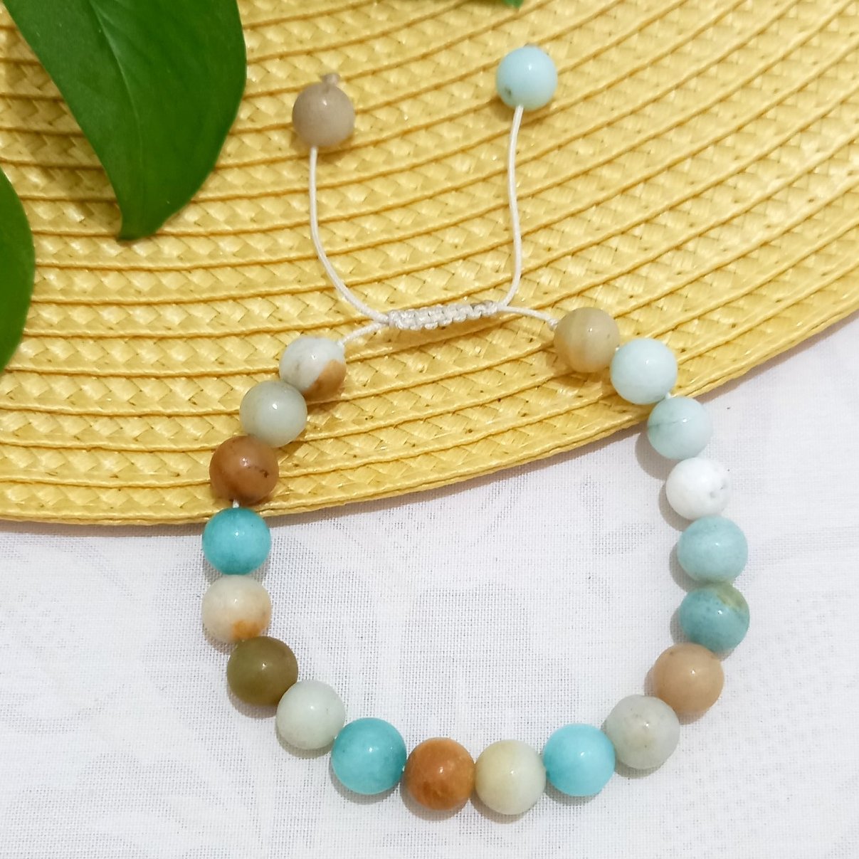 دستبند سنگ آمازونیت