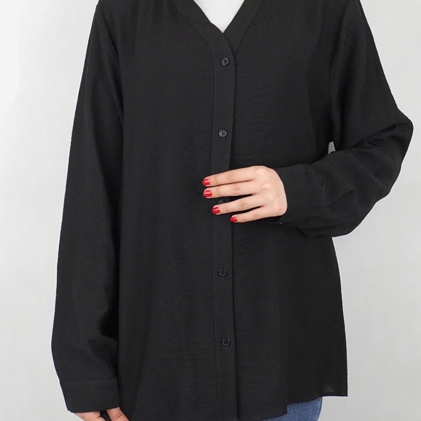 بلوز ساده نخی کودری اعلا زنانه فری سایز