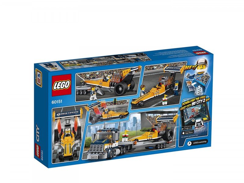 Dragster Transporter  lego 60151