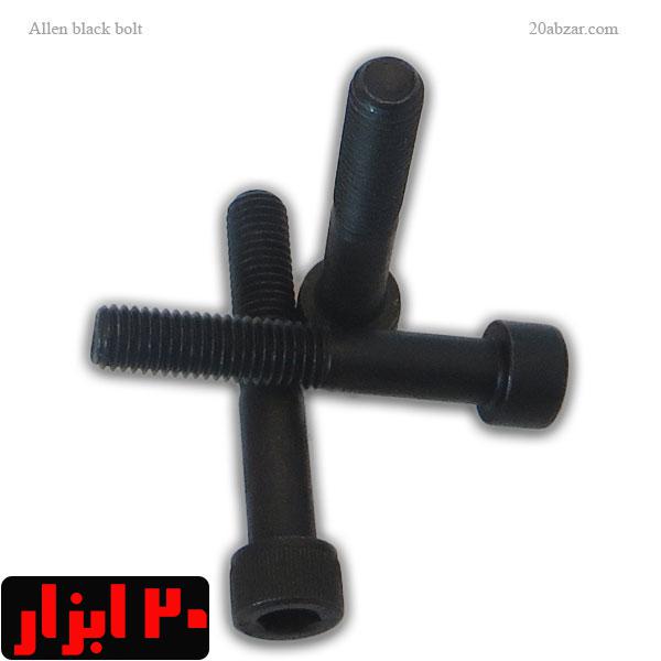 پیچ آلن سر استوانه قطر 10 میلی متر و طول 6 سانتی متر 60×10 بسته 5 عددی