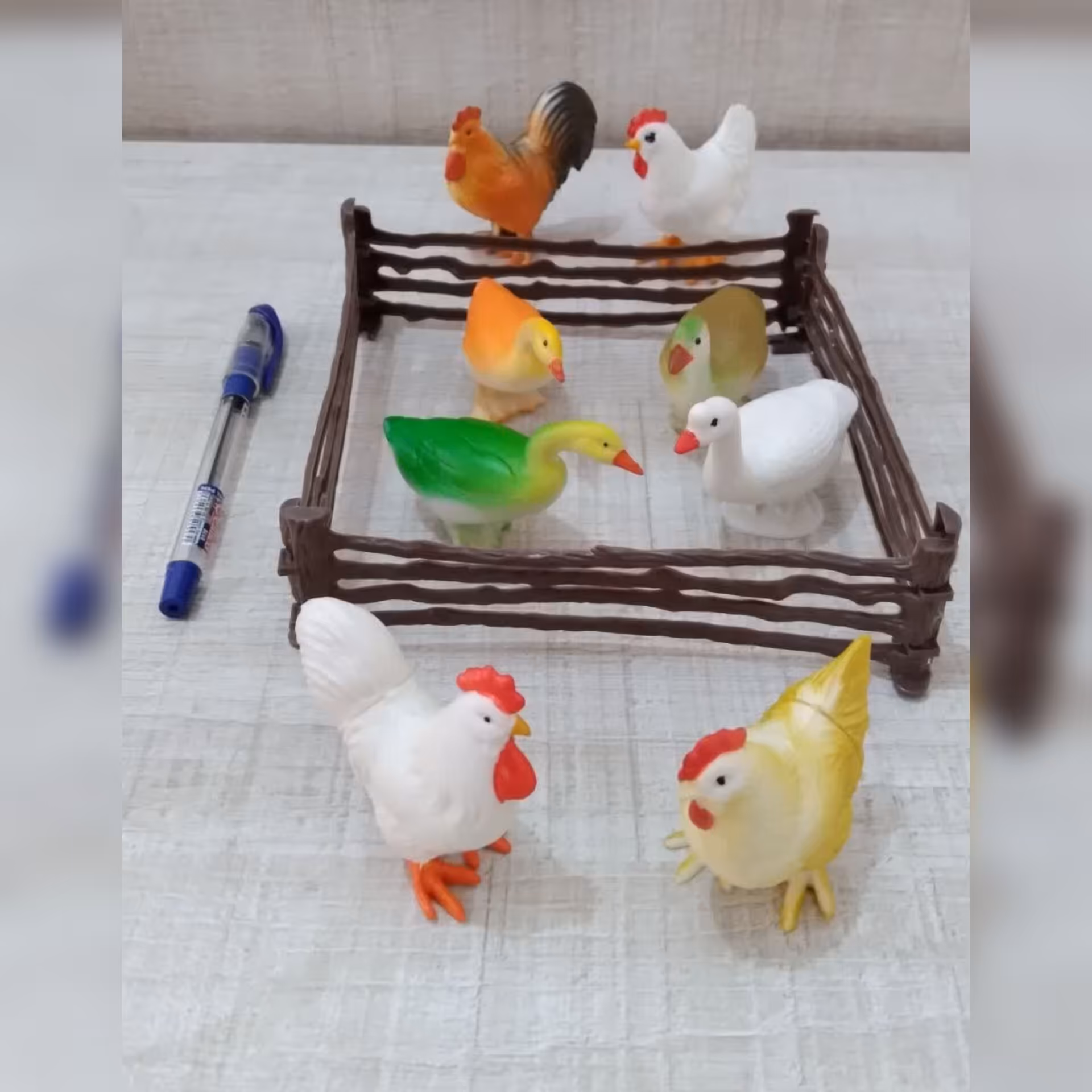 فیگور حیوانات اهلی 8 تایی