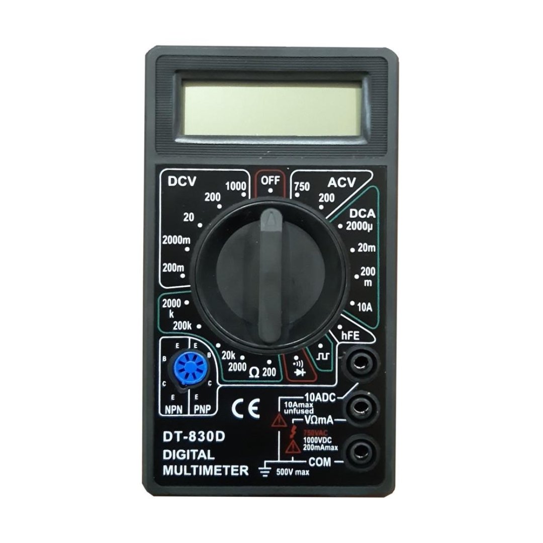 اهم متر مولتی متر دیجیتال مدل DT830 B