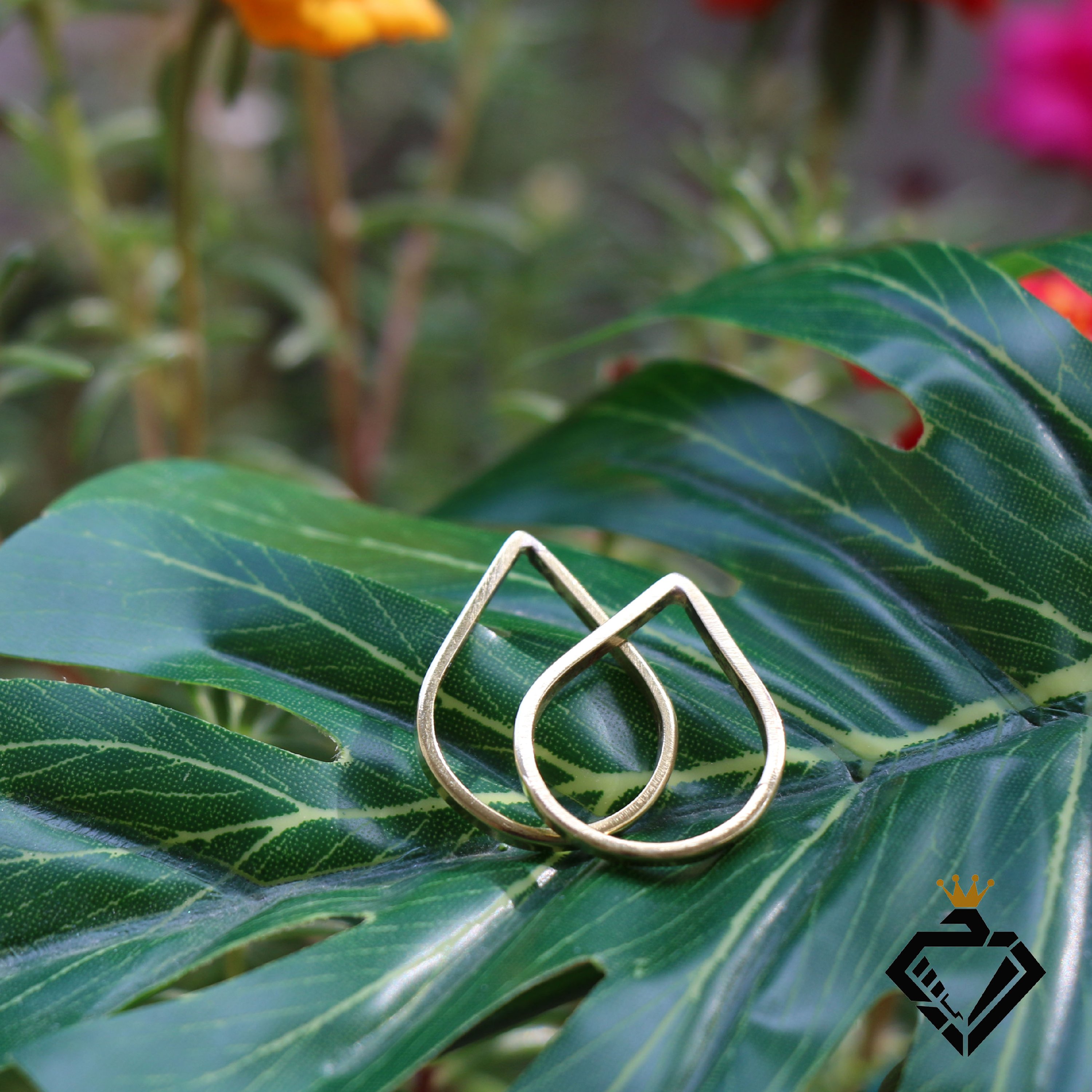 انگشتر جفتی اشک