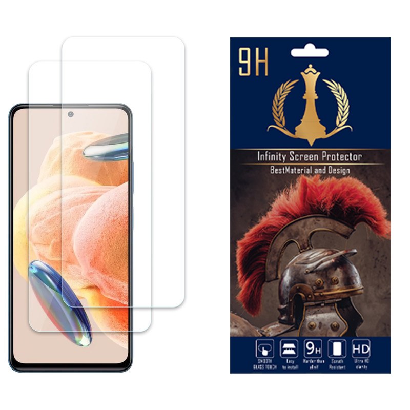 محافظ صفحه نمایش اینفینیتی مناسب برای شیائومیRedmi Note 12 Pro 4Gبسته دو عددی