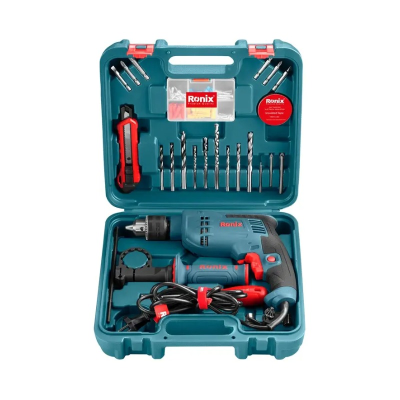 ست ترکیبی دریل برقی 33 پارچه رونیکس مدل RS-0008