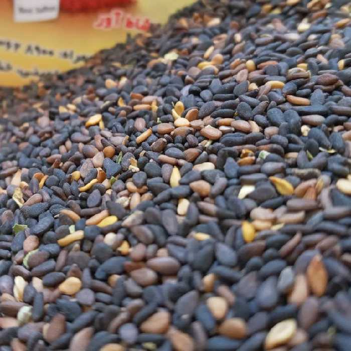 کنجد دانه سیاه محلی قائنات پنج کیلویی بهترین کیفیت و بهترین قیمت