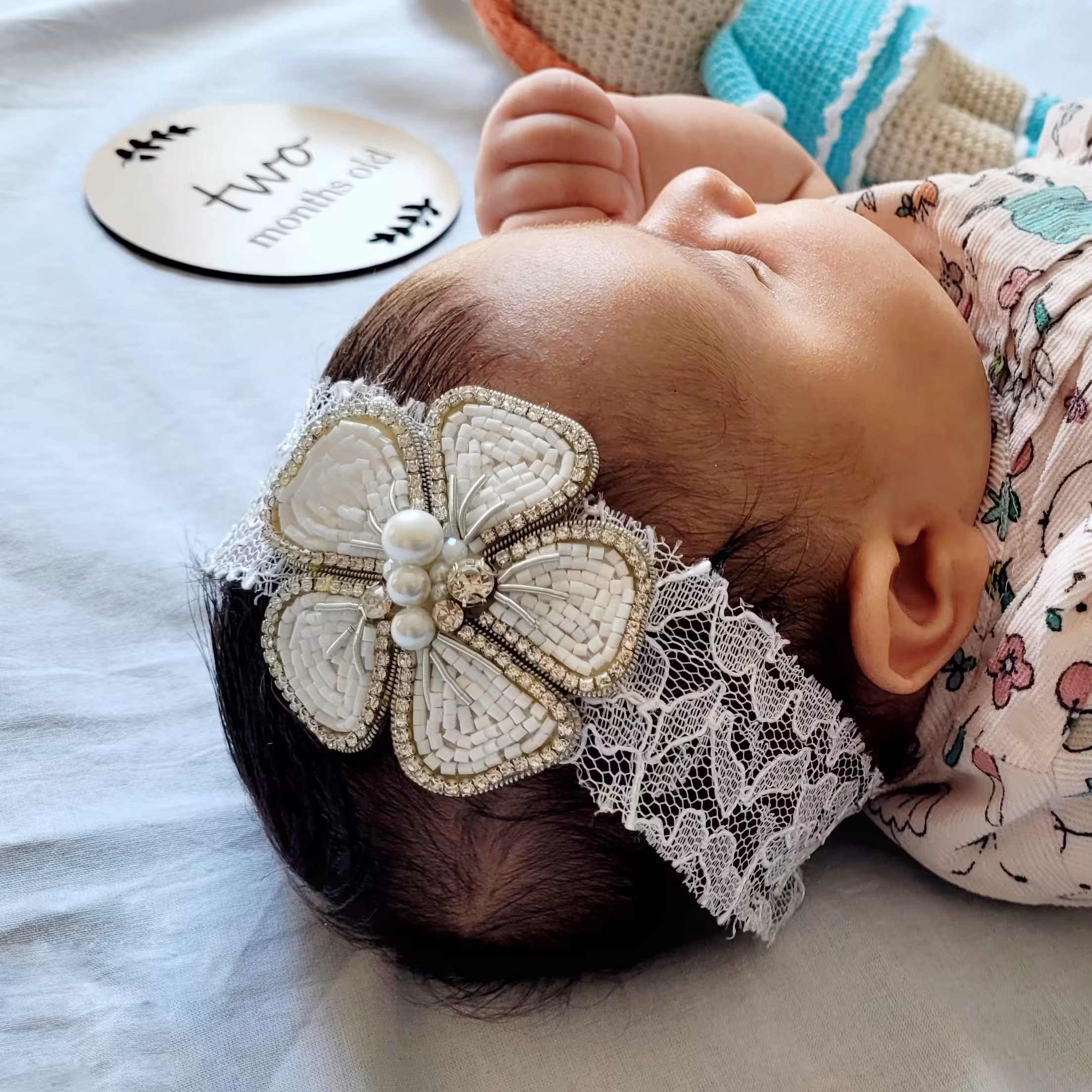 هد سر گل مناسب نوزاد تا صد صال 