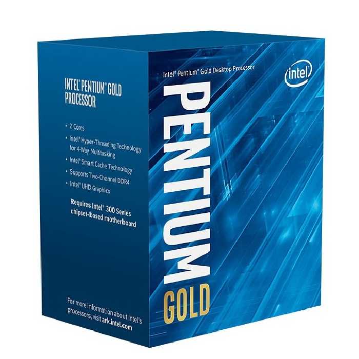 سی پی یو اینتل مدل Pentium Gold G5400 با فرکانس 3.7 گیگاهرتز