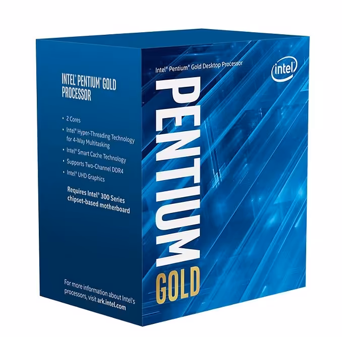 سی پی یو اینتل مدل Pentium Gold G5400 با فرکانس 3.7 گیگاهرتز
