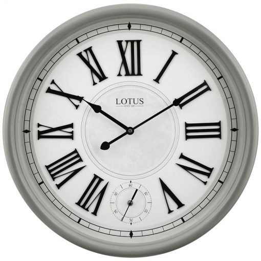 ساعت دیواری چوبی مدل BRENHAM کد W-262 رنگ GRAY