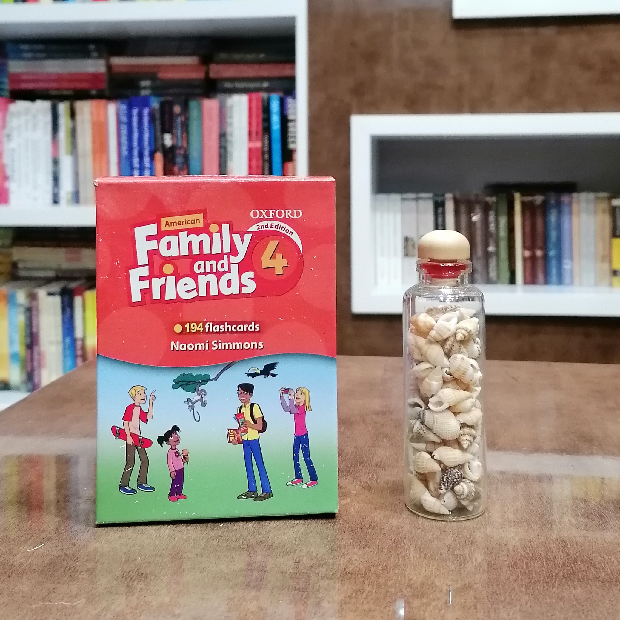 فلش کارت Flashcards American Family and Friends 4 ویرایش دوم