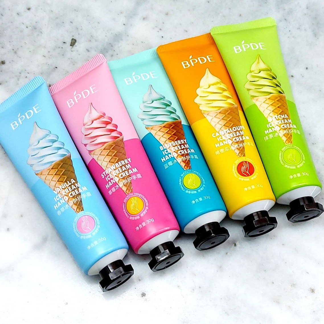 پک کرم 5عددی طرح بستنی