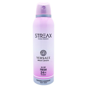 اسپری خوشبو کننده بدن استریکس رایحه Versace Bright Crystal جحم 200 میل