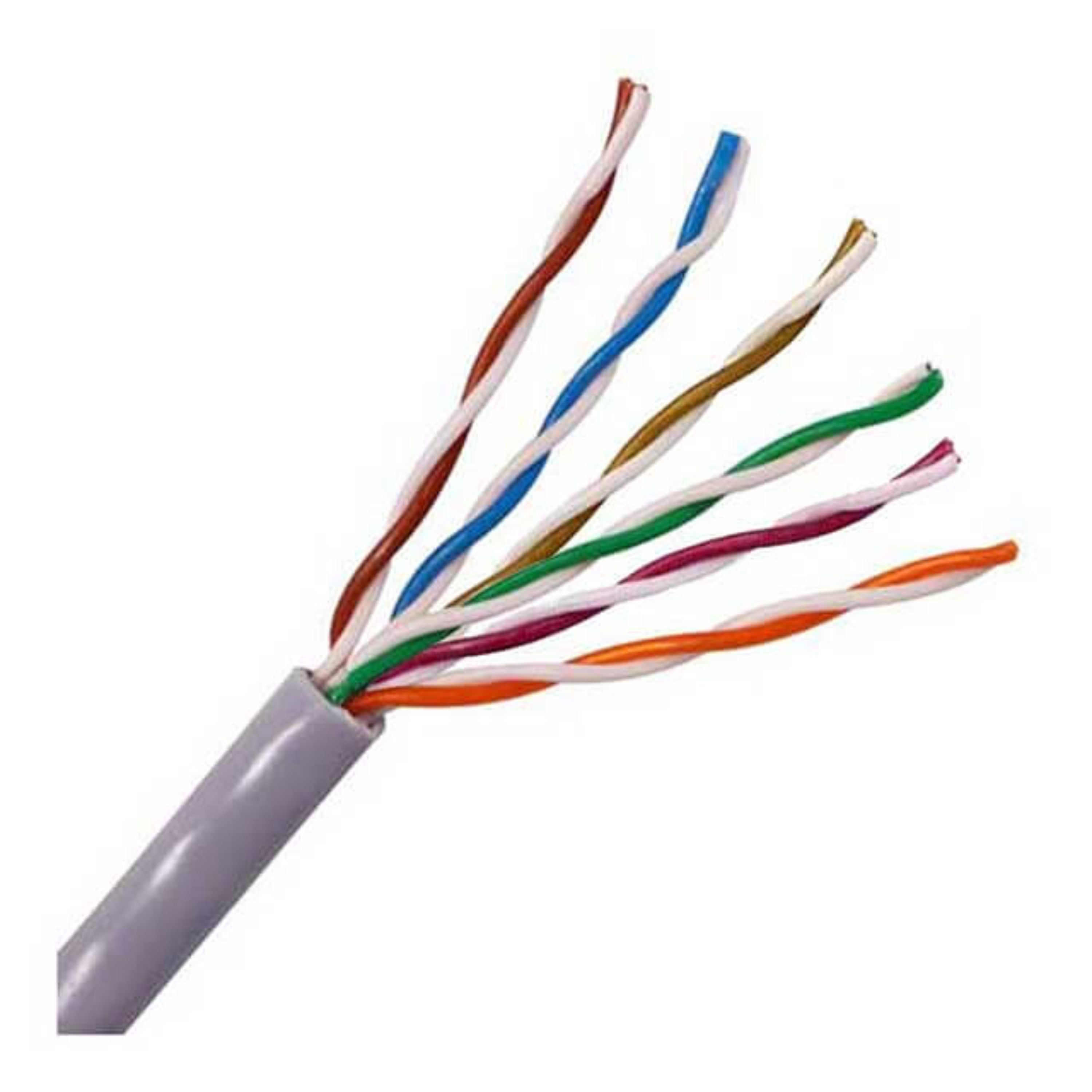 کابل مخابراتی 6 زوج  6 دهم فویلدار  15 متری