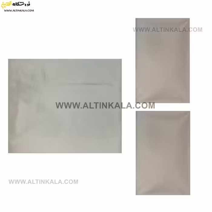 سرویس ملحفه کشدوز دونفره سه تکه 160×200 ساده رنگ طوسی روشن