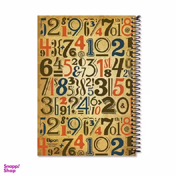 دفتر مشق 200 برگ الیپون کد 2481614