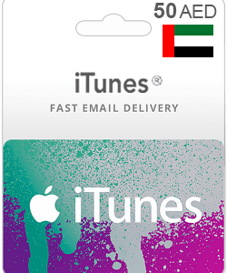 گیفت کارت آیتونز 50 درهم امارات