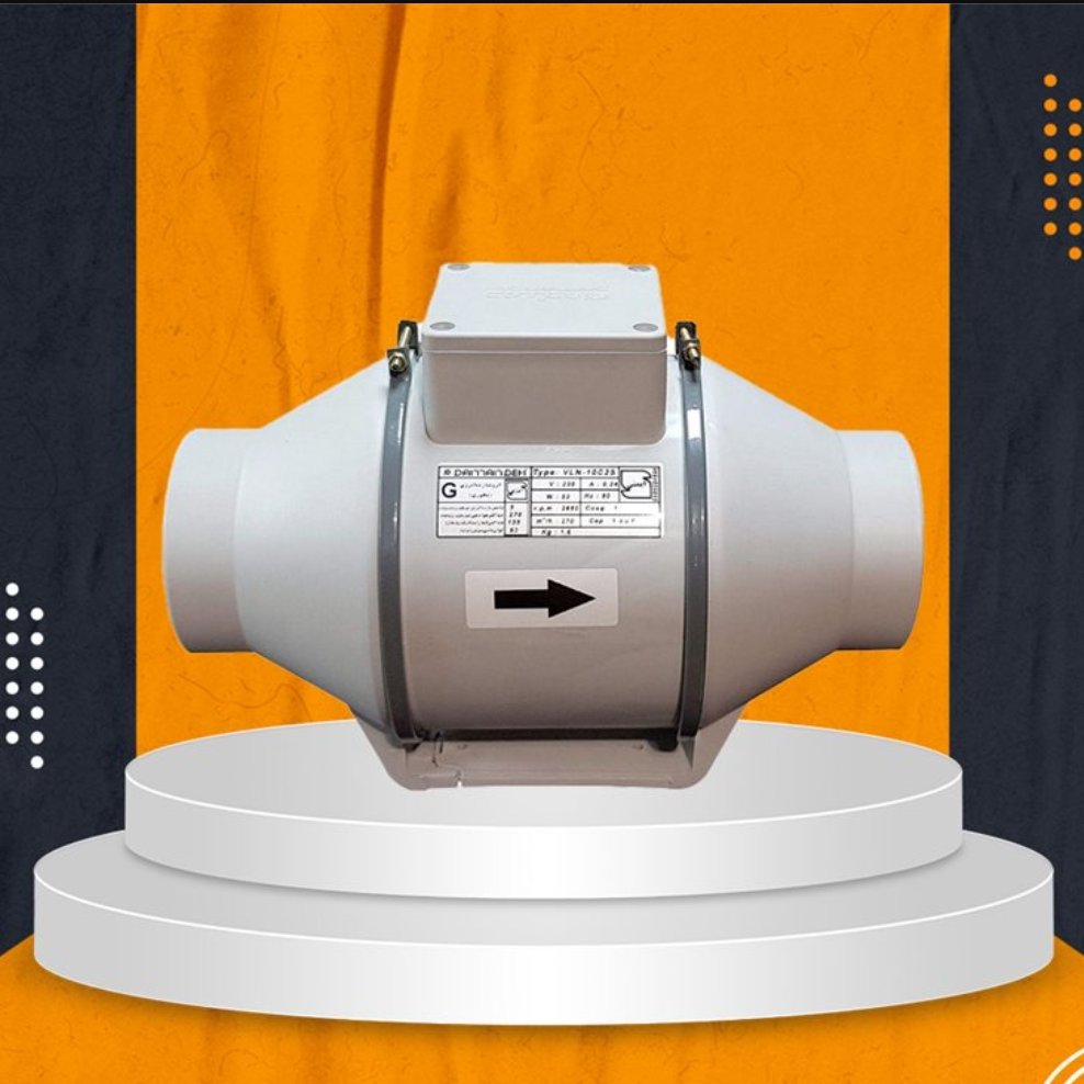 فن بین کانالی دمنده مدل VLN-10C2S