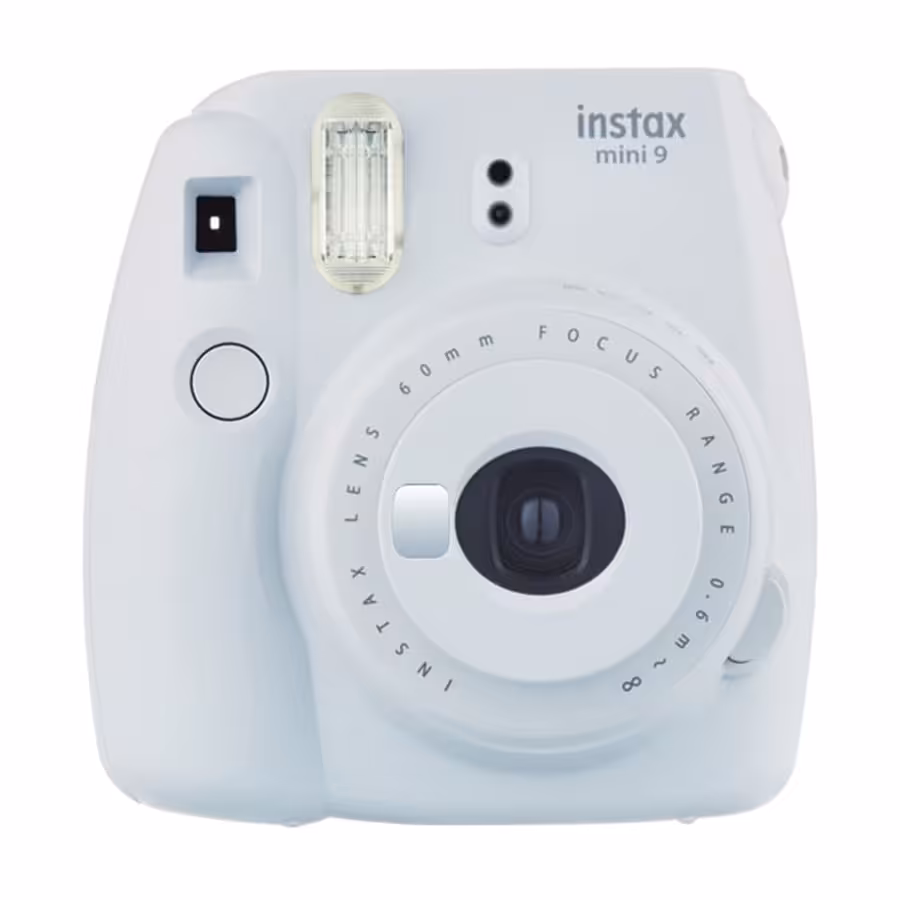 دوربین عکاسی چاپ فوری فوجی فیلم Fujifilm instax mini 9 Film Camera Smokey White