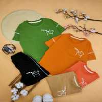 تیشرت وشلوارک اسپرت خرس سفید