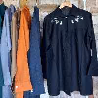 مانتو نخی زنانه مانتو بابوس گلدوزی فری سایز38 تا 48 مانتو بابوس زنانه مانتو گلدوزی بابوس شومیز مانتویی نخی بابوس