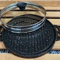 تابه گریل دو طرفه مارک MG سایز 28
